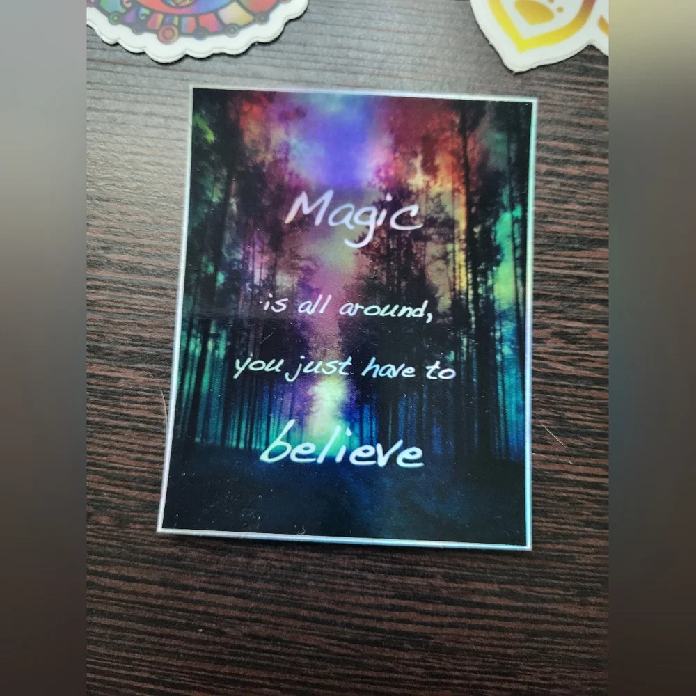 Handmade Spiritual & Positive Energy Stickers